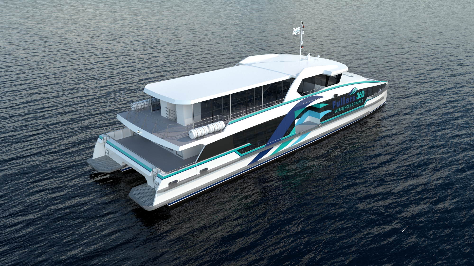 hybrid catamaran